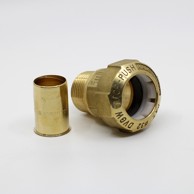 Boagaz spoj PVC čelik 32 -1"